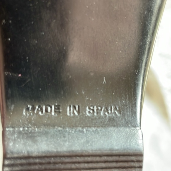 Talbots Red Leather Slide Sandals - Size 8.5 - Picture 7 of 13